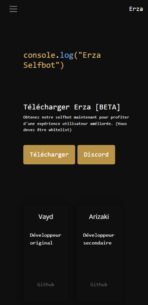 Projet console
